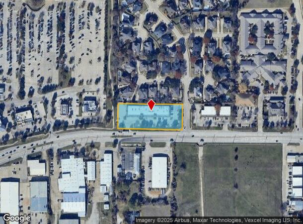  2940 Justin Rd, Lewisville, TX Parcel Map