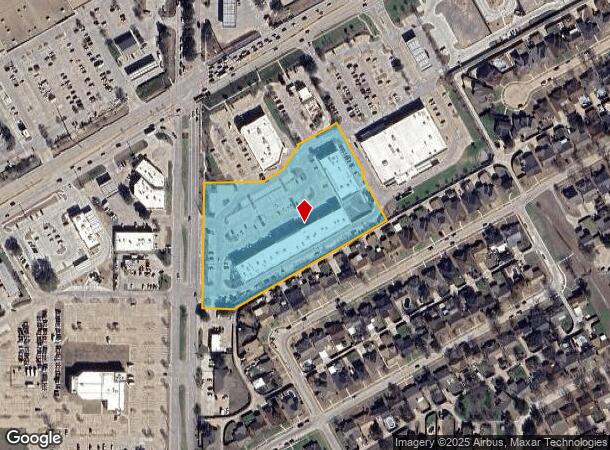  6310 Dalrock Rd, Rowlett, TX Parcel Map