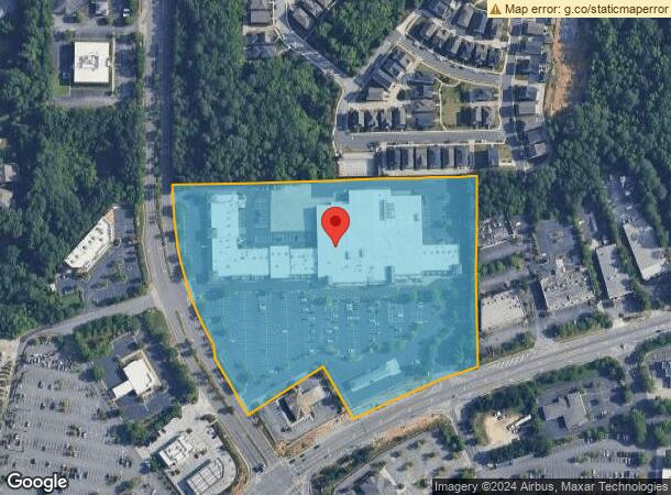  12870 Highway 9 N, Alpharetta, GA Parcel Map