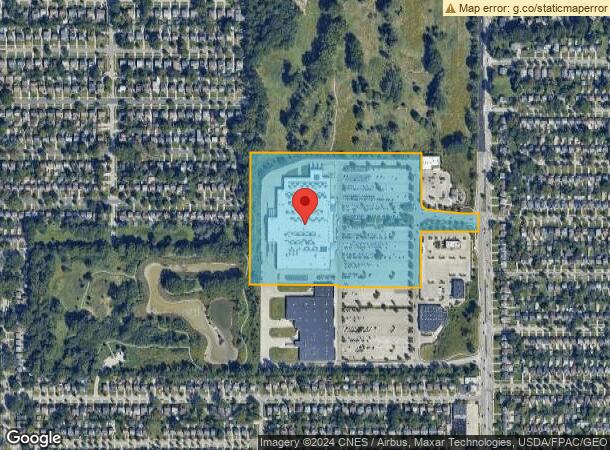  1516 Warrensville Center Rd, Cleveland Heights, OH Parcel Map