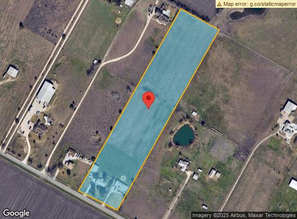  9806 Schmidt Ln, Manor, TX Parcel Map