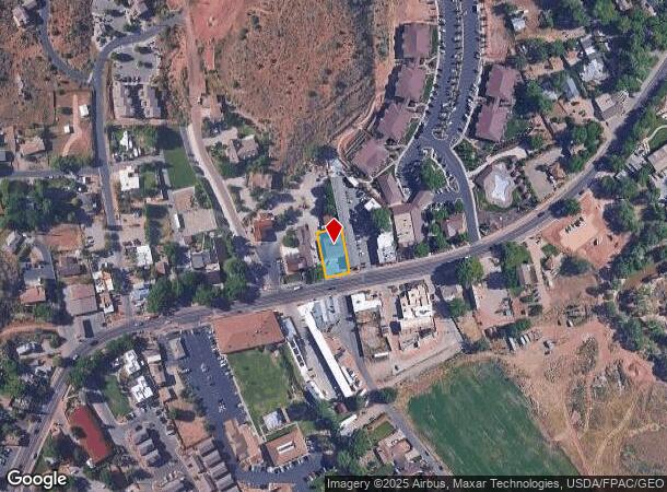 866 Zion Park Blvd, Springdale, UT Parcel Map