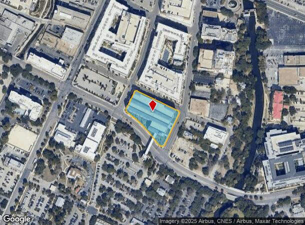  407 Dwyer Ave, San Antonio, TX Parcel Map