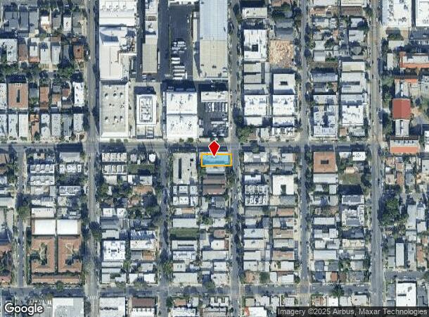  6000 Fountain Ave, Los Angeles, CA Parcel Map