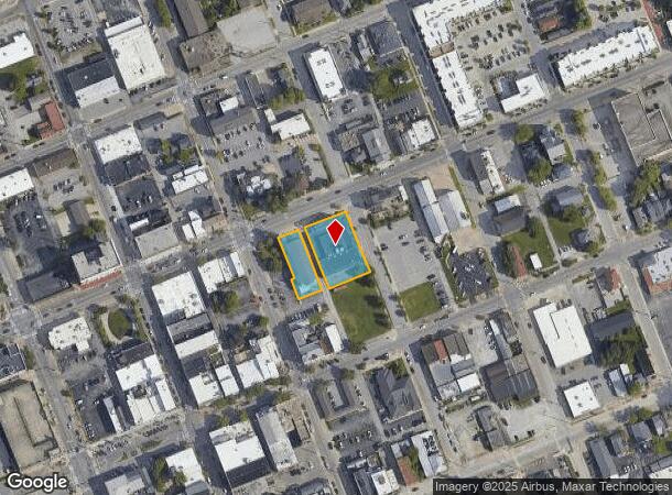  222 E Spring St, New Albany, IN Parcel Map