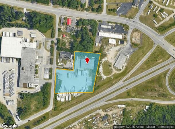  1115 Elon Pl, High Point, NC Parcel Map