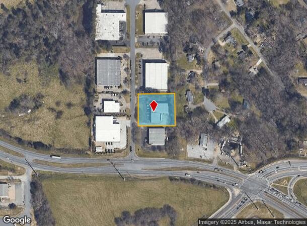  1125 Alpha Dr, Alpharetta, GA Parcel Map