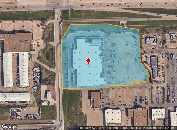  1710 Chalk Hill Rd, Dallas, TX Parcel Map