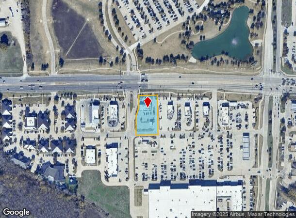  5201 W University Dr, Mckinney, TX Parcel Map