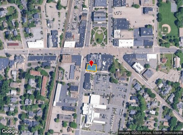 18 Chestnut St, Needham, MA Parcel Map