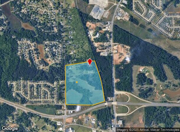  186 Old Perry Rd, Bonaire, GA Parcel Map