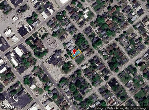 818 Broadway St, Vincennes, IN Parcel Map