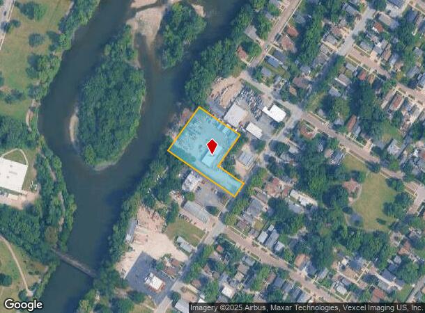  629 S Broadway, Aurora, IL Parcel Map