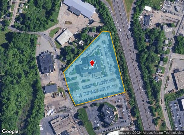  110 Liberty St, Brockton, MA Parcel Map