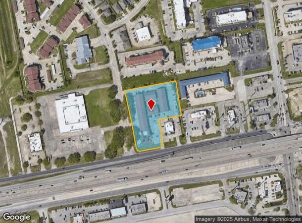  4911 East Fwy, Baytown, TX Parcel Map