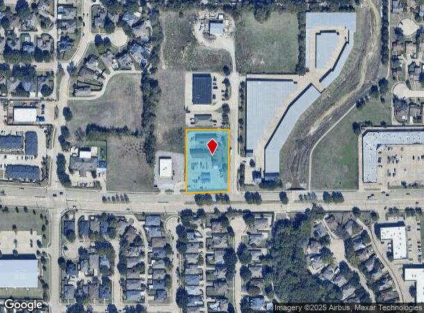 1017 E Main St, Allen, TX Parcel Map