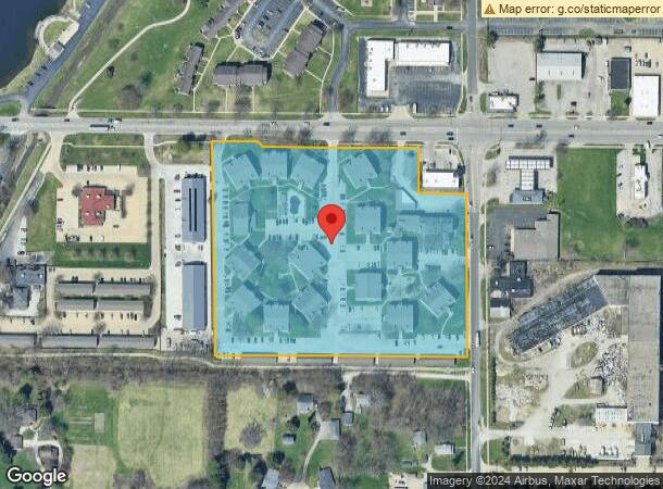  2403 W Springfield Ave, Champaign, IL Parcel Map