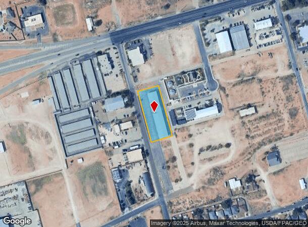 1600 Idlewilde Dr, Midland, TX Parcel Map