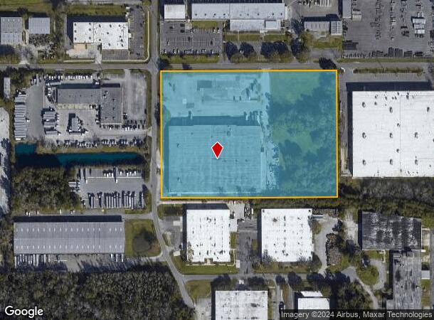  6740 Broadway Ave, Jacksonville, FL Parcel Map