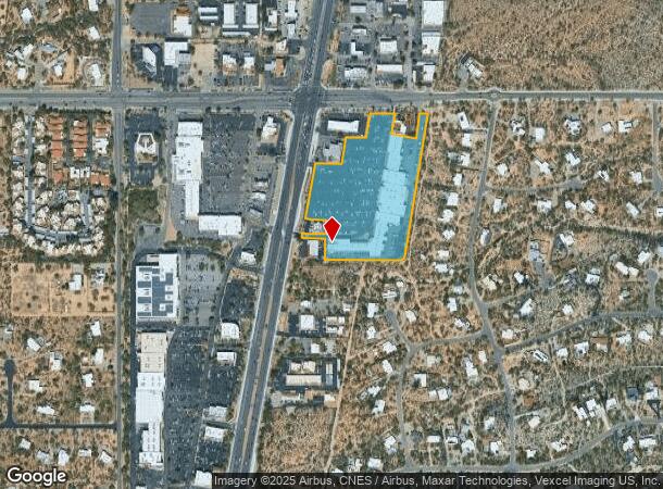  7850 N Oracle Rd, Tucson, AZ Parcel Map