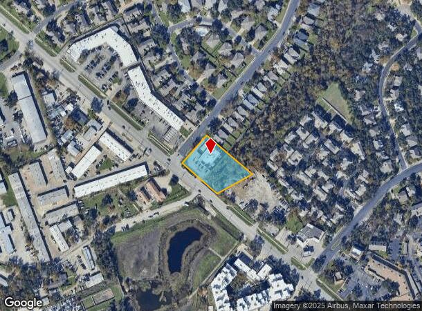 13171 Pond Springs Rd, Austin, TX Parcel Map