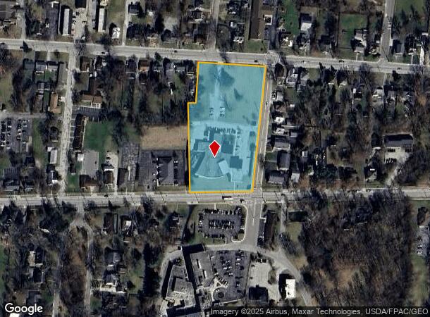  615 W Main St, Blanchester, OH Parcel Map