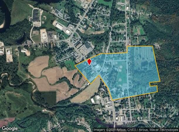 168 Main St, Lancaster, NH Parcel Map