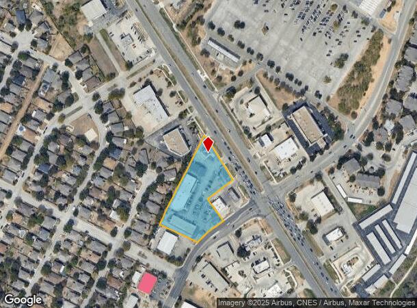 8025 Bandera Rd, San Antonio, TX Parcel Map
