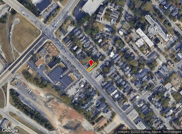  705 W Main St, Lexington, KY Parcel Map