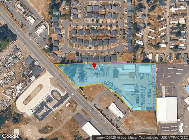 20617 Mountain Hwy E, Spanaway, WA Parcel Map