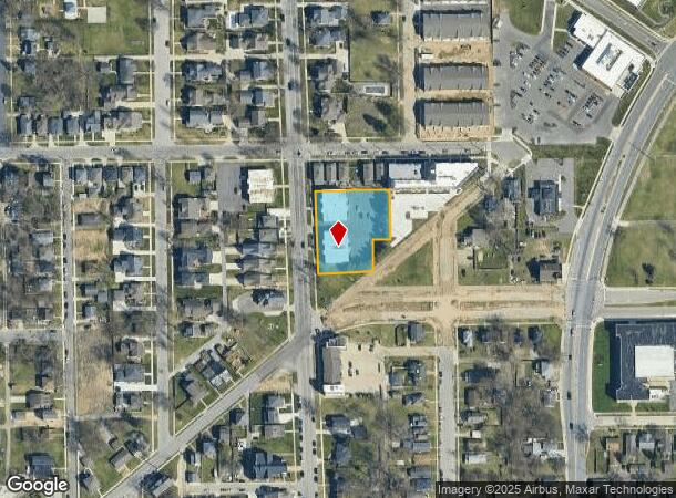  820 N Notre Dame Ave, South Bend, IN Parcel Map