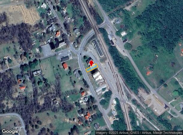 142 N Main St, Pamplin, VA Parcel Map