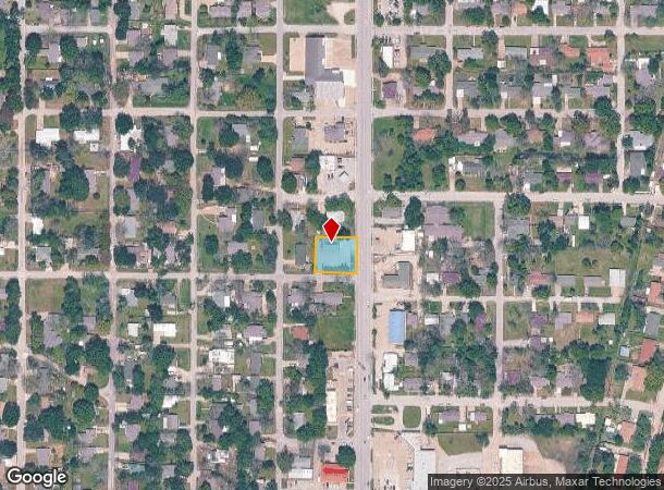  1606 S Washington St, Kaufman, TX Parcel Map