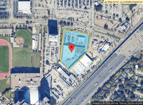  7555 Bellaire Blvd, Houston, TX Parcel Map