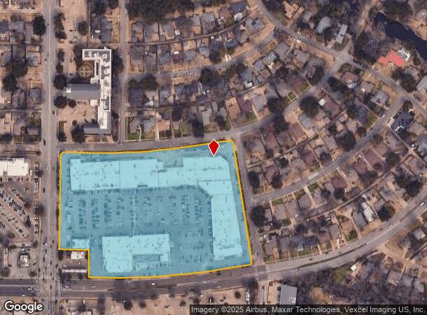 6465 E Mockingbird Ln, Dallas, TX Parcel Map
