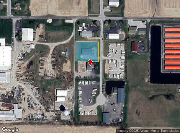  618 Industrial Dr, Bargersville, IN Parcel Map