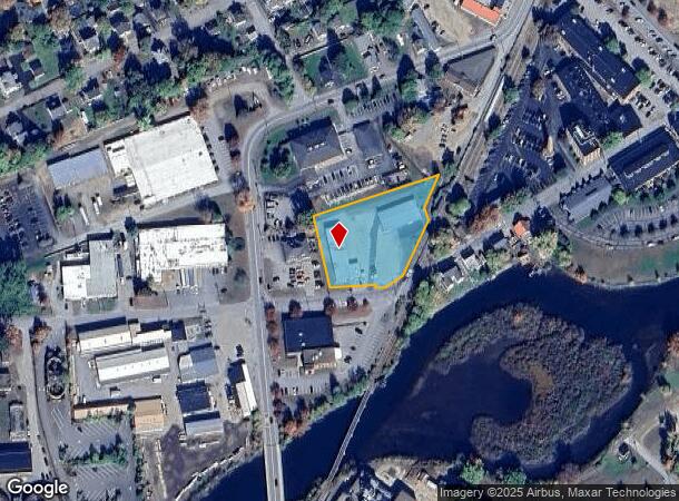  125 Water St, Laconia, NH Parcel Map