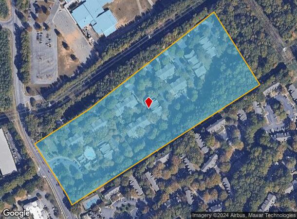  805 Cameron Village Dr, Matthews, NC Parcel Map