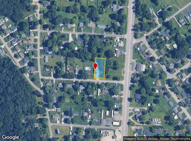 132 2Nd St, Charlestown, IN Parcel Map