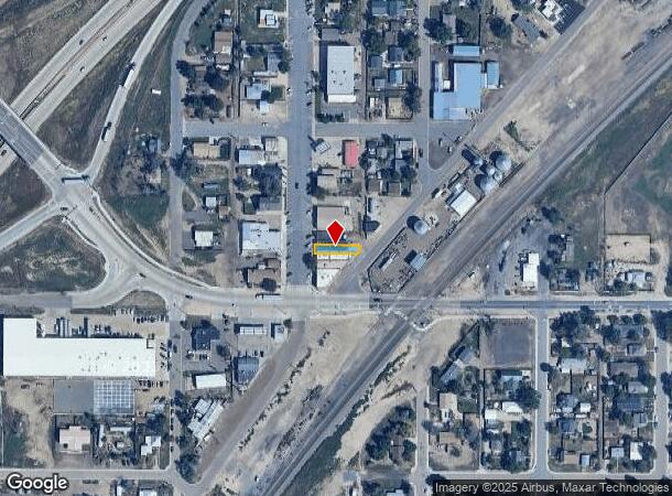  609 Birch St, Hudson, CO Parcel Map