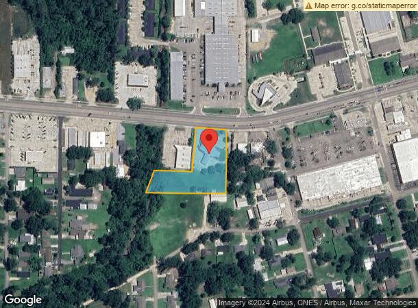  545 W Pine St, Ponchatoula, LA Parcel Map