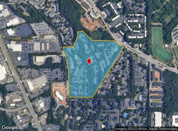  720 Franklin Gtwy Se, Marietta, GA Parcel Map