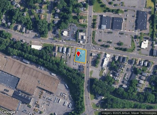  1144 Corbin Ave, New Britain, CT Parcel Map