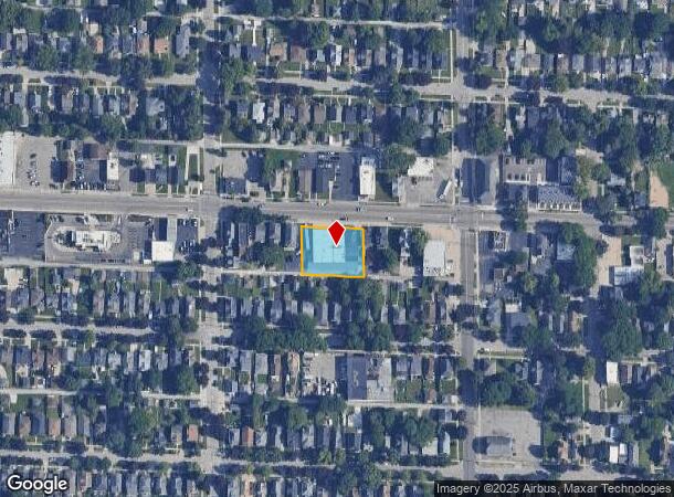 1026 Fulton St W, Grand Rapids, MI Parcel Map