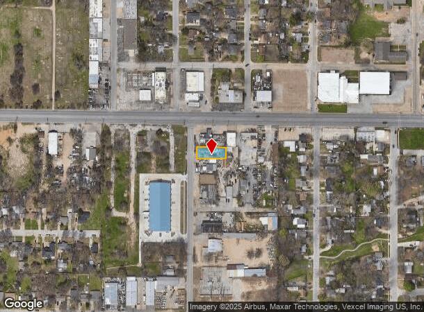  2328 Higgins Ln, Fort Worth, TX Parcel Map