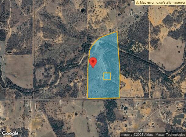  11625 Falls Rd, Lipan, TX Parcel Map