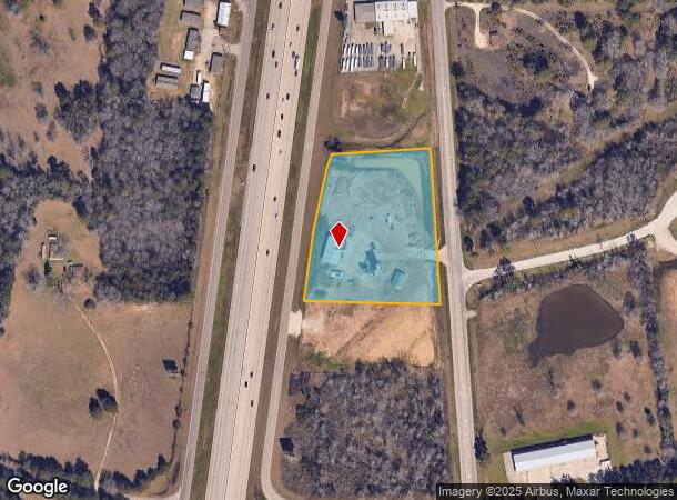 17263 N Highway 75, Willis, TX Parcel Map