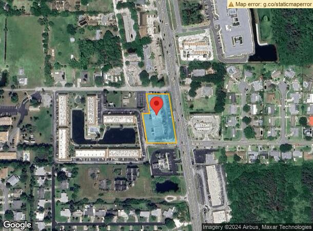  2137 N Courtenay Pky, Merritt Island, FL Parcel Map