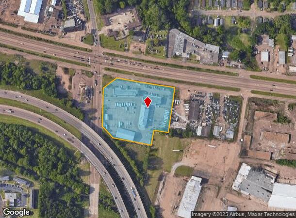 1785 W Highway 80 W, Jackson, MS Parcel Map