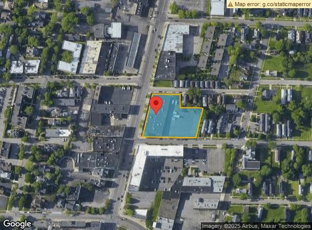  1195 Main St, Buffalo, NY Parcel Map